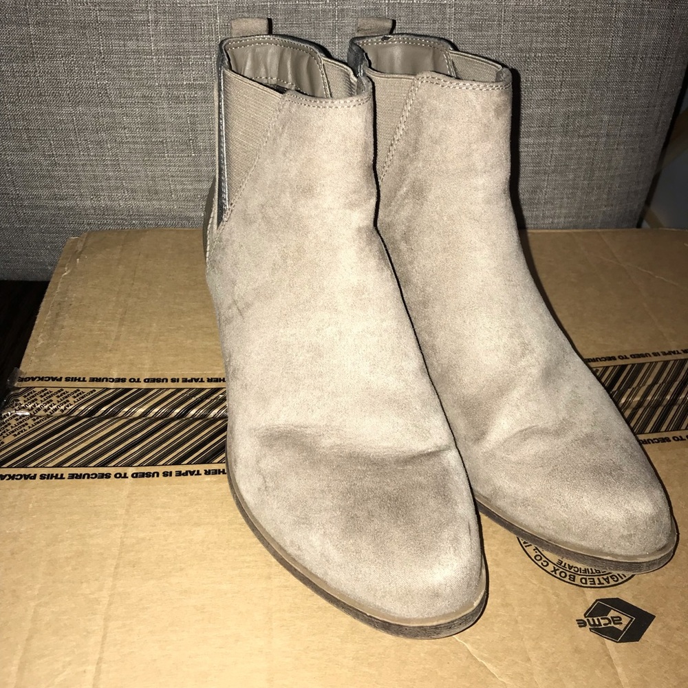 Madden girl suede booties